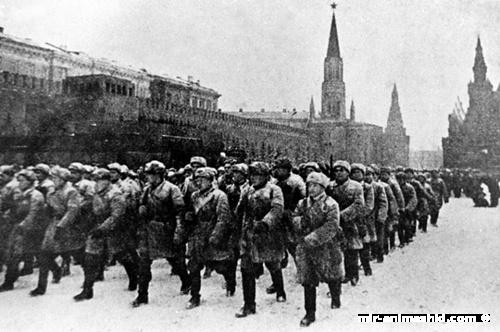 Парад на красной площади в 1941 году