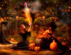 Картинки на Хэллоуин ведьмы