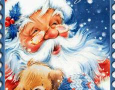 Новогодние анимации с Дедом Морозом