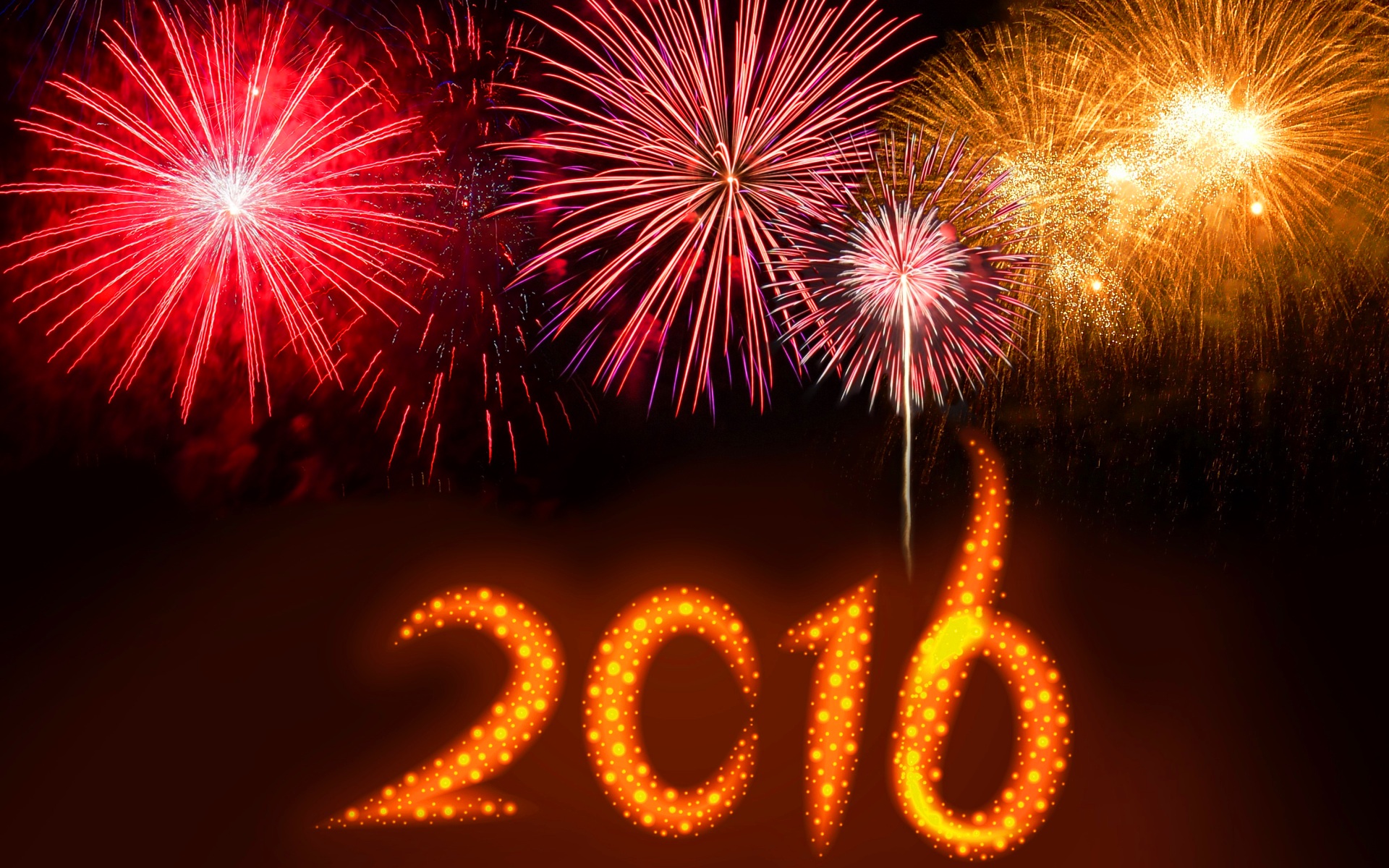 Новогдний фейерверк - C Новым годом 2022 поздравительные картинки