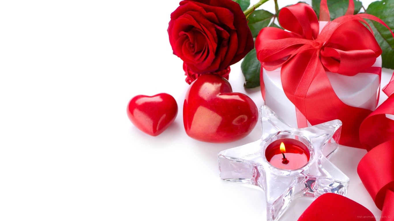 Изумительный букет на День Святого Валентина - С днем Святого Валентина поздравительные картинки