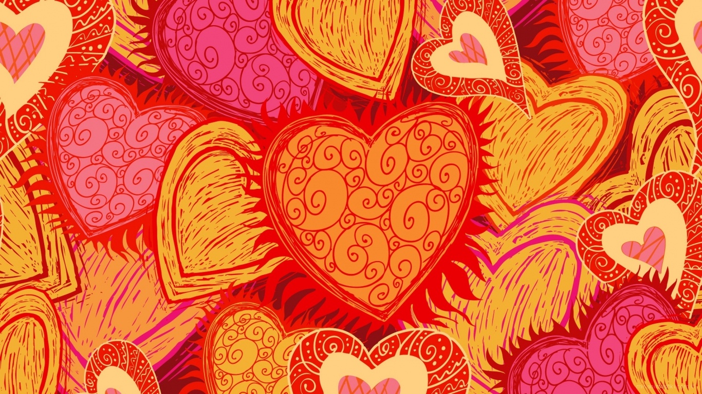 Художественная картина День Св. Валентина - С днем Святого Валентина поздравительные картинки