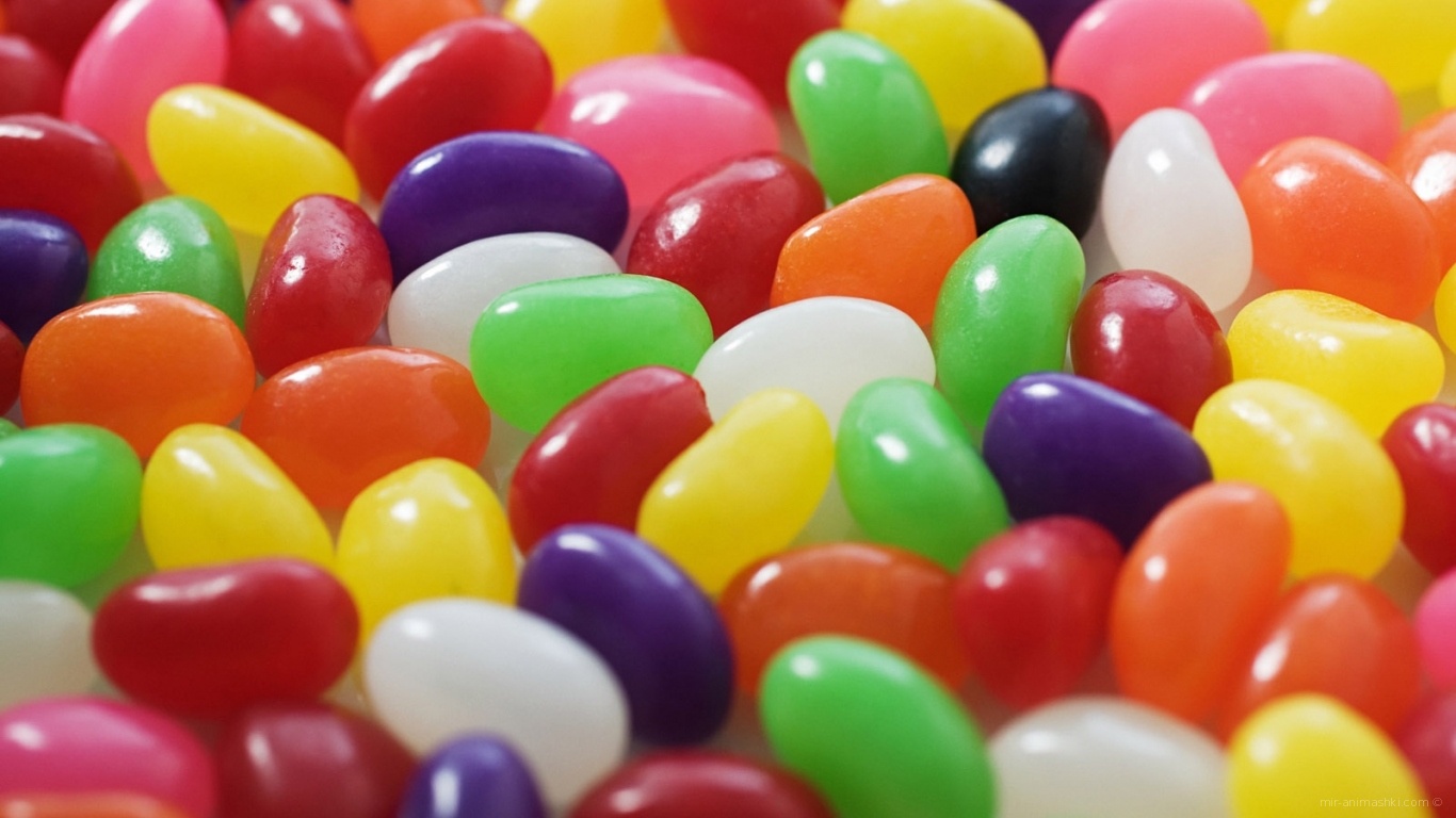 Разноцветные конфеты - C Пасхой поздравительные картинки