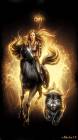 Девушка на коне - Сказочные открытки и картинки