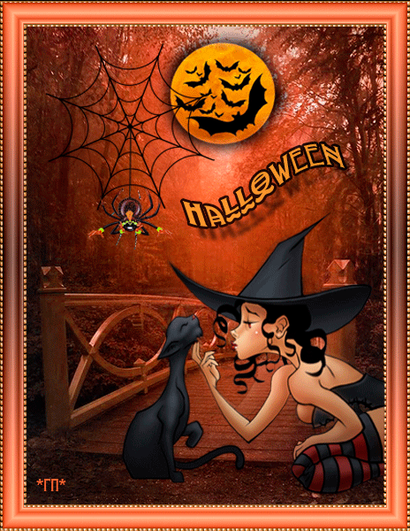 Открытка с поздравлением на хеллоуин - Хэллоуин открытки и картинки