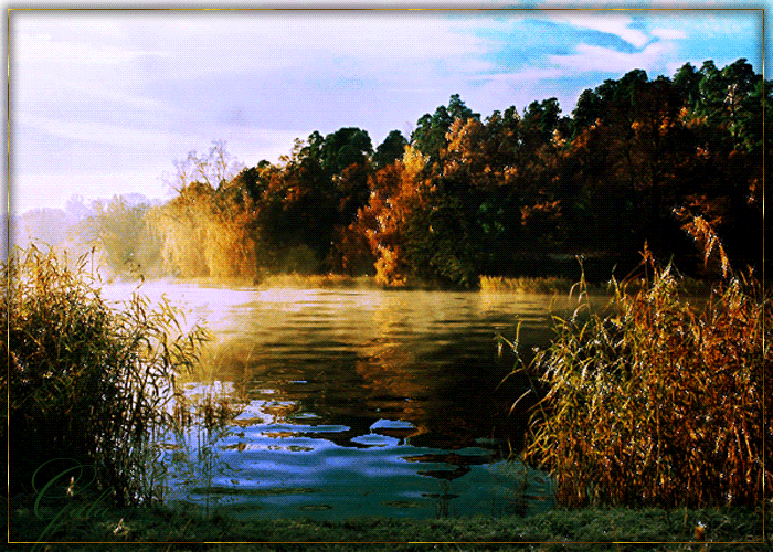 Осенний пейзаж - Природа открытки и картинки