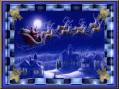 Санта-Клаус на оленях - Новогодние анимашки открытки и картинки