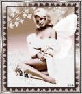 Блондинка в белой одежде - Бабочки открытки и картинки