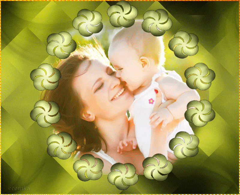 Поздравление с днем Матери~Анимационные блестящие открытки GIF