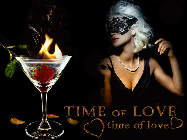 Time of Love~Анимационные блестящие открытки GIF