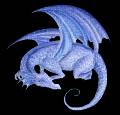 Голубой Дракон - Драконы открытки и картинки