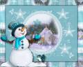 Зима. Снеговик - Зима открытки и картинки