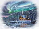 Северное сияние - Зима открытки и картинки