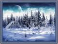 Зимний лес - Зима открытки и картинки