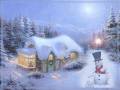 Зимняя открытка - Зима открытки и картинки