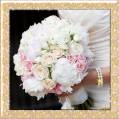 Букет невесты из роз и пионов - Красивые цветы открытки и картинки