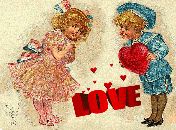 Love...~Анимационные блестящие открытки GIF
