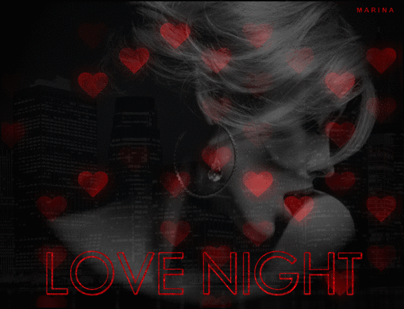 LOVE... NIGHT... (ЛЮБОВЬ...  НОЧЬ...) - Спокойной ночи открытки и картинки