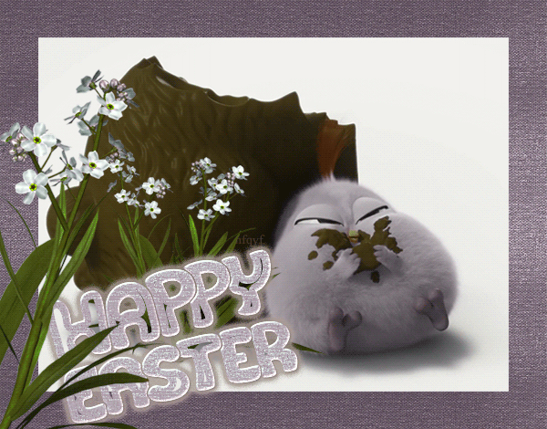 Heppy Easter~Анимационные блестящие открытки GIF