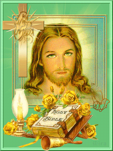 Христос Воскрес - анимации~Анимационные блестящие открытки GIF