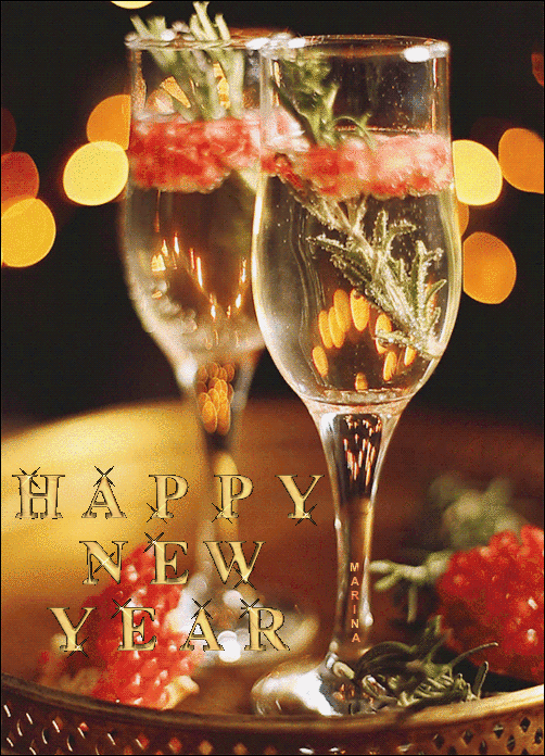 HAPPY NEW YEAR - С Новым Годом 2022 открытки и картинки