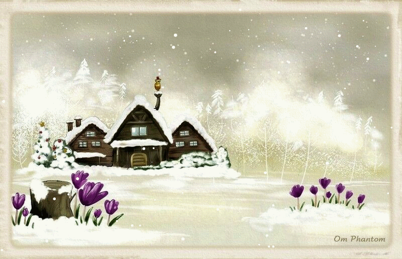Весна пришла!!!~Анимационные блестящие открытки GIF