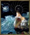 Морская нимфа - Девушки открытки и картинки
