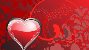 Сердечки на День Святого Валентина 14 февраля