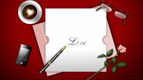 Любовное письмо на День Святого Валентина