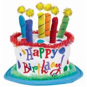 Красочный торт на день рождения