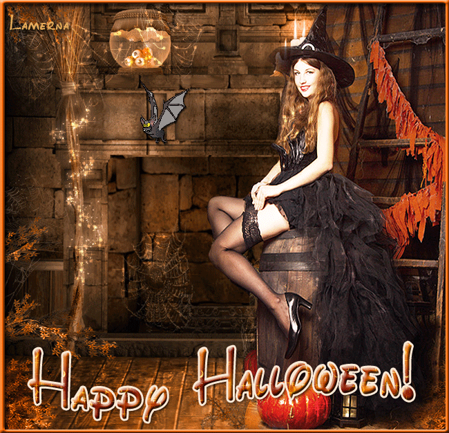 Happy Halloween открытка