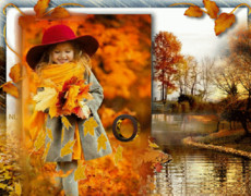 Девочка и осень