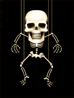 Скелет на ниточках
