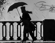 Пушкин. Прогулка под дождём