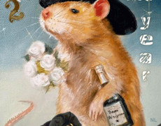 Новогоднее поздравление от Крысы