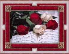 Розы и ноты