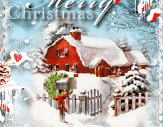 Поздравительная открытка Рождество Христово